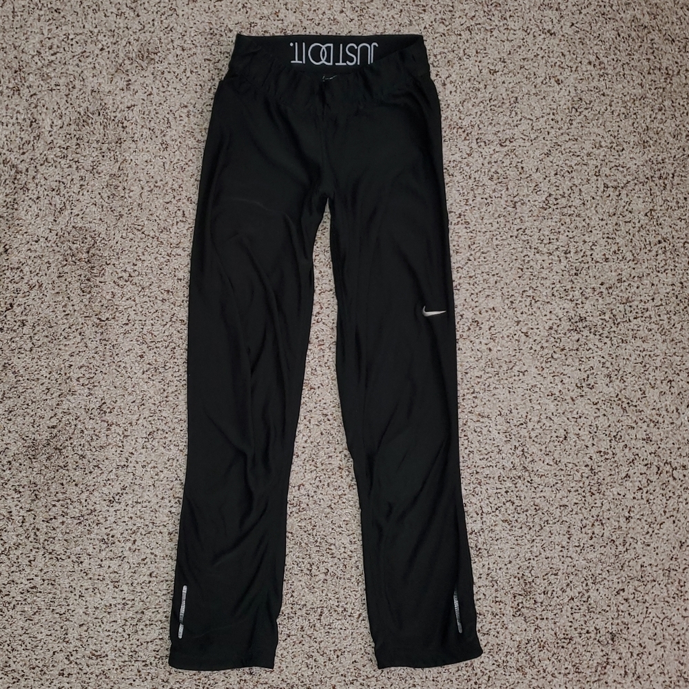 Nike JUST DO IT Athletic Black Legging Pants